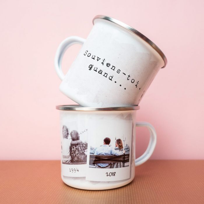 Tasse Métal Personnalisable Souviens-Toi Quand… main product photo