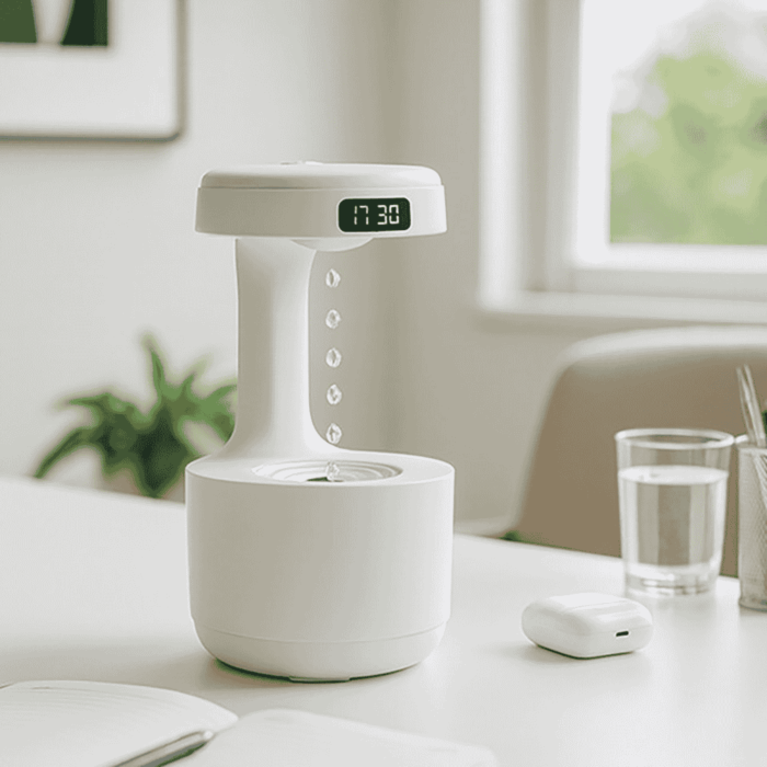 Humidificateur anti-gravité