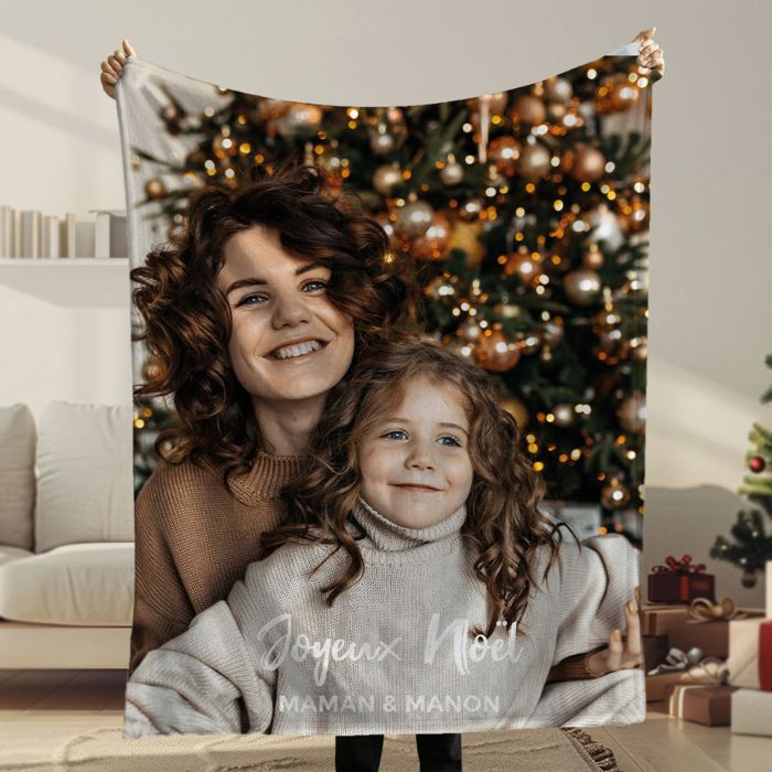 Couverture personnalisée avec photo et texte