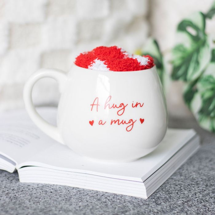 Kit bien-être : tasse et chaussettes douillettes