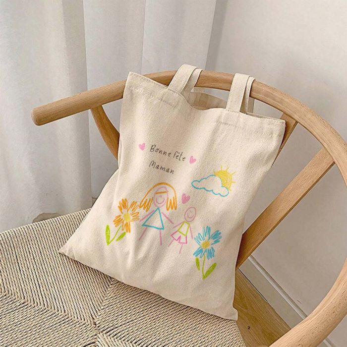 Tote bag personnalisé avec votre dessin