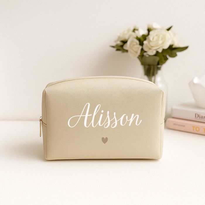 Trousse de toilette personnalisée avec nom et picto
