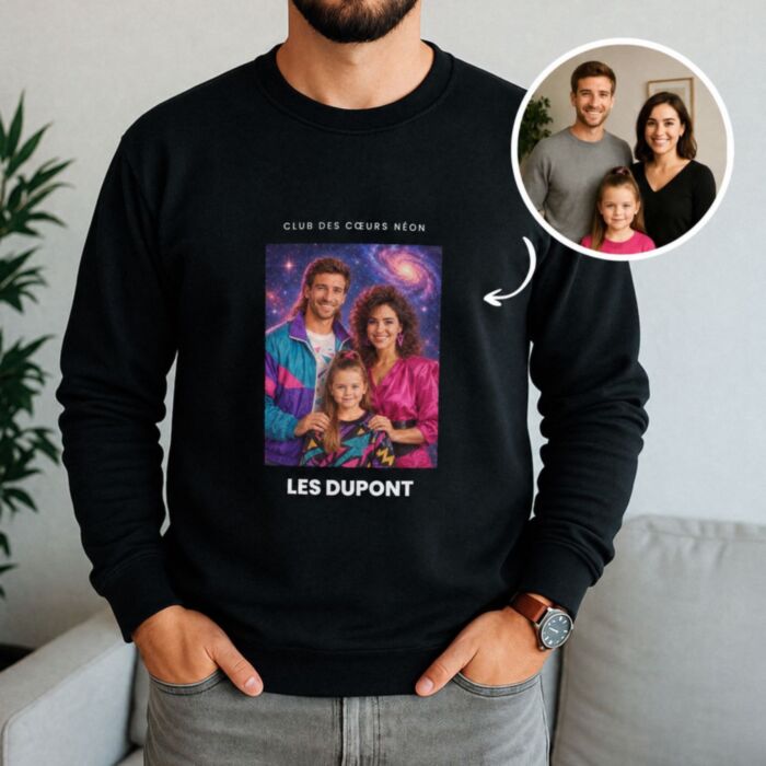 Pull personnalisé – Voyage dans le temps