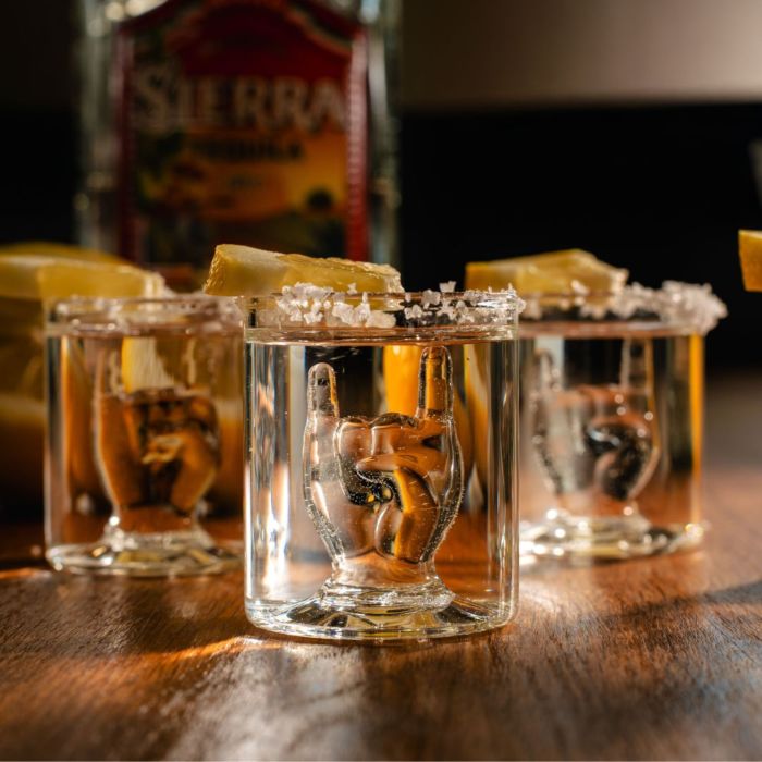 Set de 4 verres à shot Rockhand