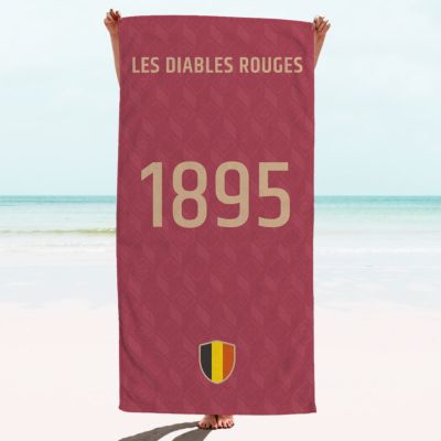 Serviette personnalisée Euro de football
