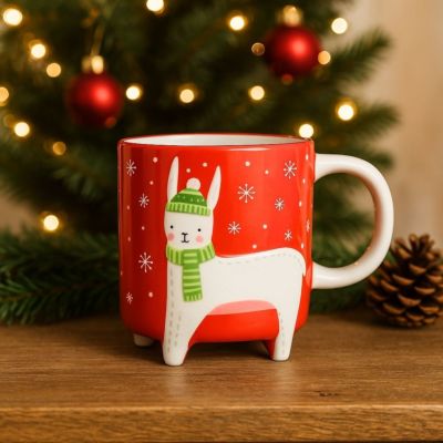 Tasse lapin Hiver