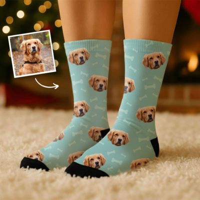 Chaussettes personnalisées avec votre animal de compagnie