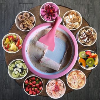 Rolling Ice Cream – Machine à rouleaux glacés
