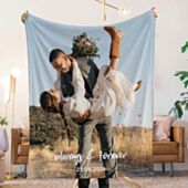 Couverture personnalisée avec photo et texte