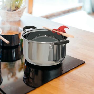 Homard porte-couvercle et porte-cuillère