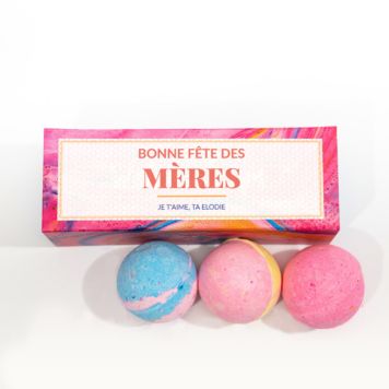 Boîte de Bombes de Bain avec texte - Design