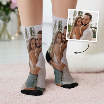 Chaussettes personnalisées avec photo