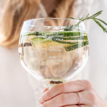 Verre à gin personnalisé avec nom