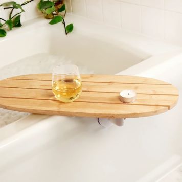 Plateau pivotant pour la baignoire