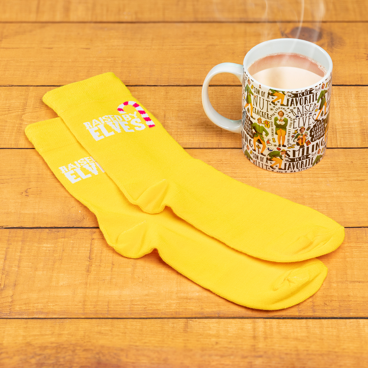 Tasse et chaussettes Elfe