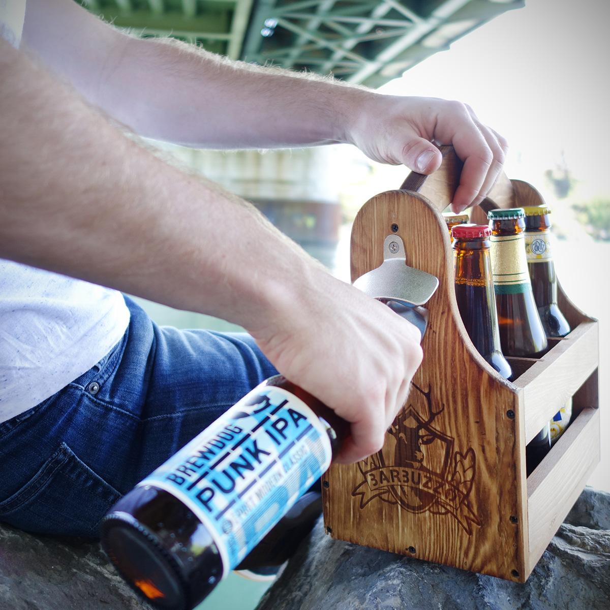 Caisse à bières Sixpack