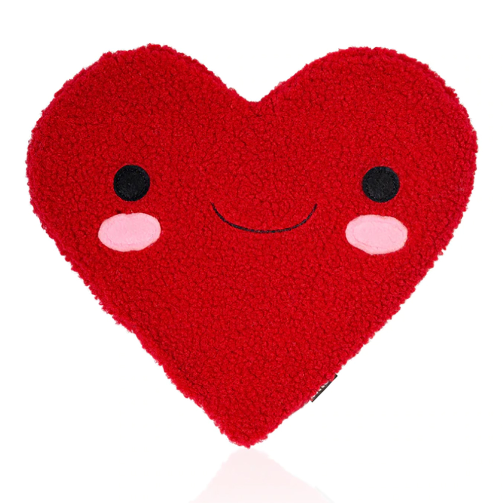 Peluche chauffante cœur