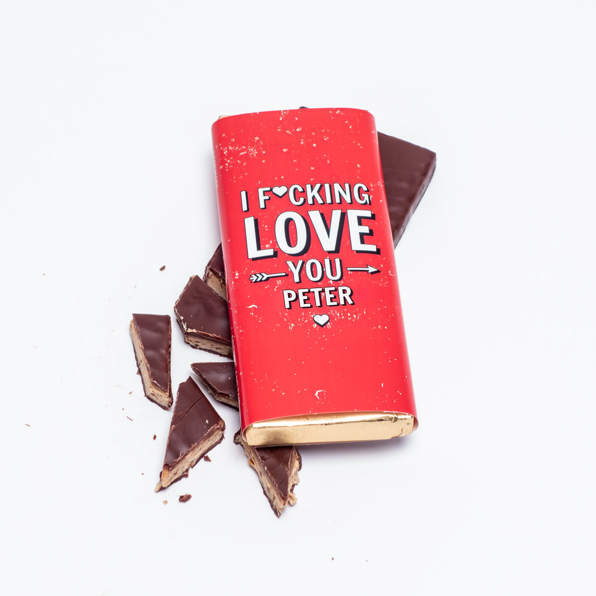 Chocolat Personnalisable I F[...]ing Love You