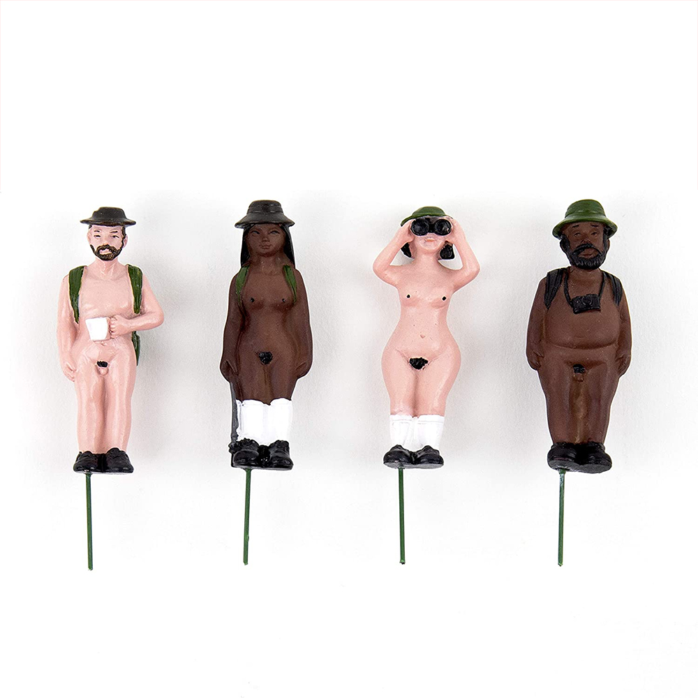 Figurines Pot de fleurs Nudistes