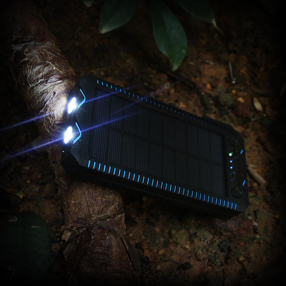 Batterie externe solaire Survival