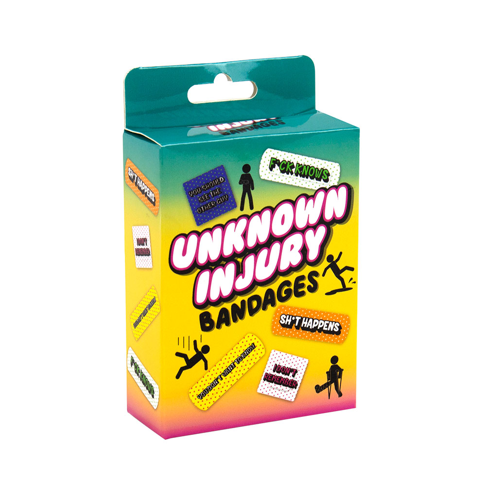 Pansements avec textes humoristiques