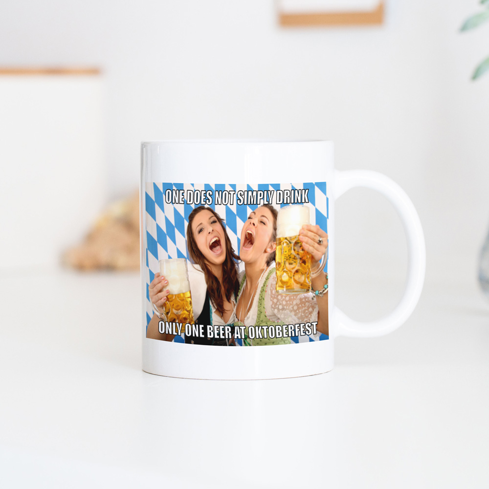 Mug personnalisé Mème Oktoberfest Meme