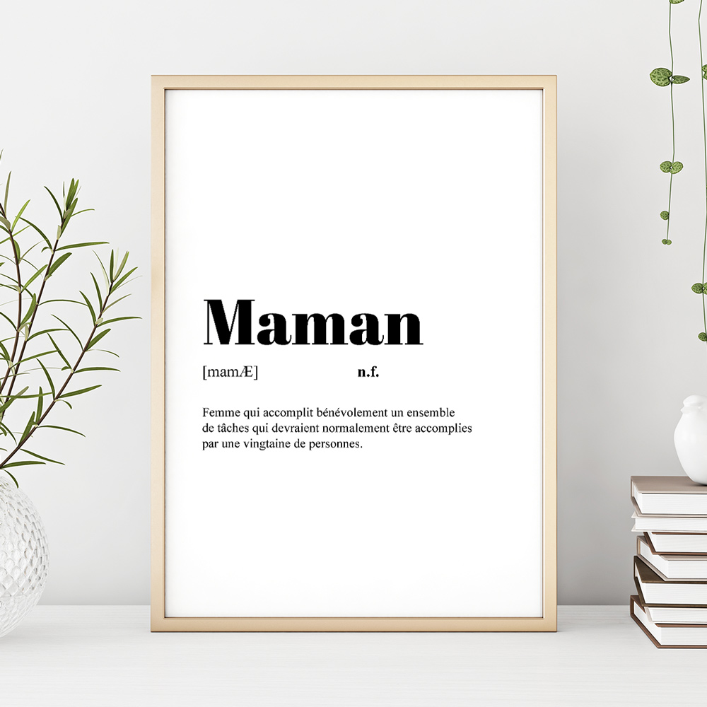 cadeau fête des Mères Poster Personnalisable Définition cadeau fête des Mères Poster Personnalisable Définition