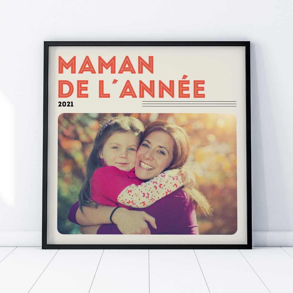 cadeau maman Poster Couverture Vinyle