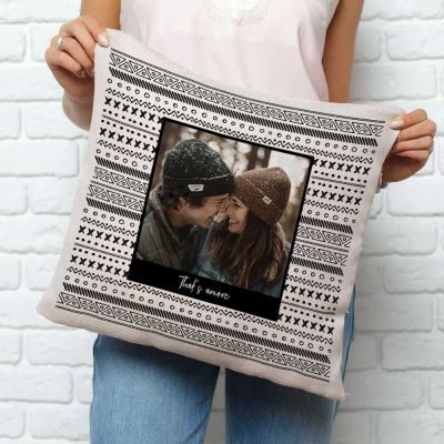 Housse de Coussin Personnalisable Photo & Texte Housse de Coussin Personnalisable Photo & Texte