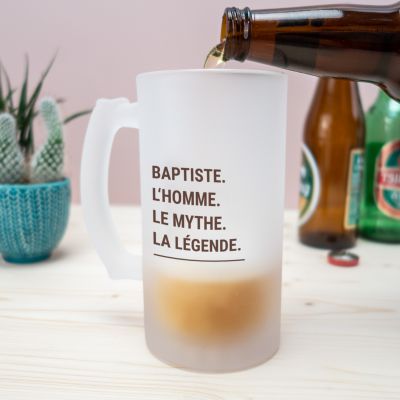 Chope de Bière Moderne & Personnalisable Chope de Bière Moderne & Personnalisable
