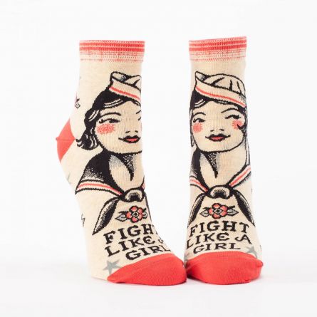 Chaussettes Fight Like A Girl