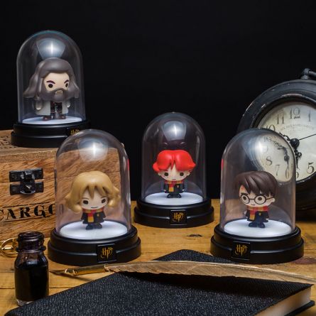 Lampes sous cloche Harry Potter
