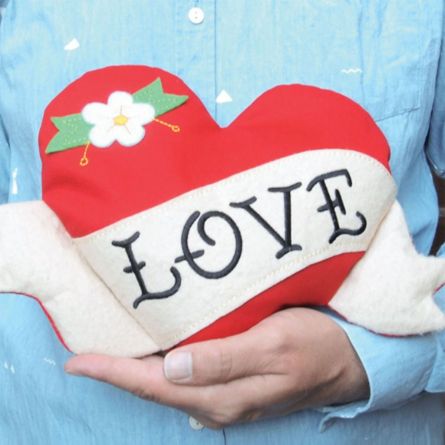 Coussin Chauffant Love