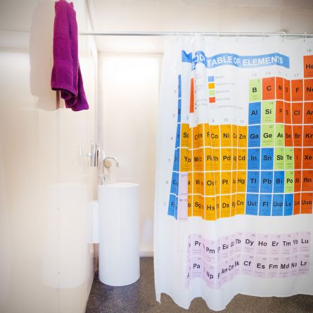 Rideau de douche – Tableau périodique