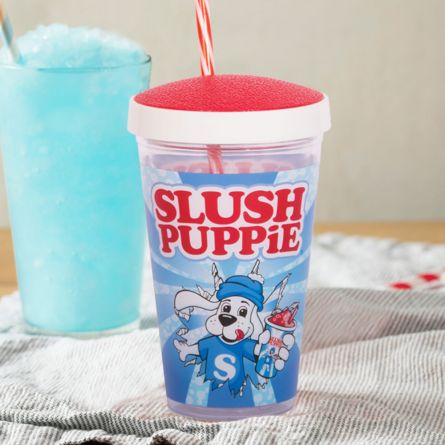 Gobelet Slush Puppie avec Paille