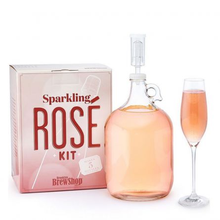Vin Pétillant Rosé à faire soi-même