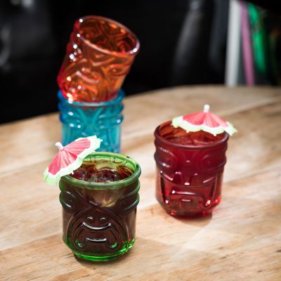 SOLDES - Verres à Cocktails Tiki – Set de 4