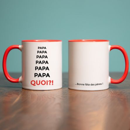 Tasse avec 7 lignes