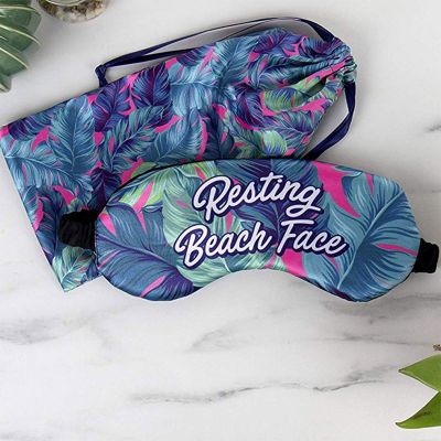 Masque de nuit pour la plage avec pochette Masque de nuit pour la plage avec pochette