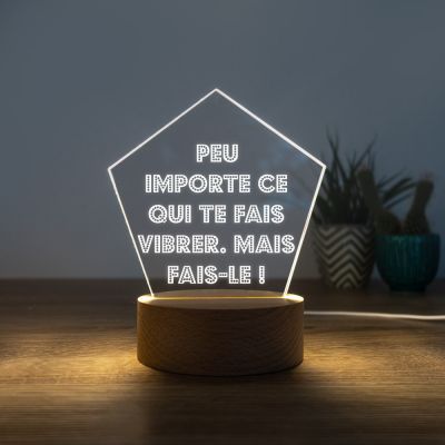 Lampe LED avec 5 lignes Lampe LED avec 5 lignes